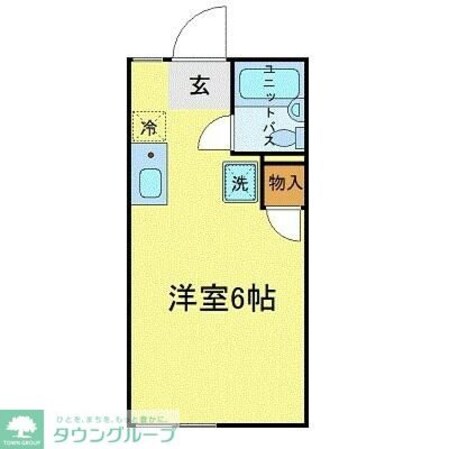 エルベ駒沢の物件間取画像